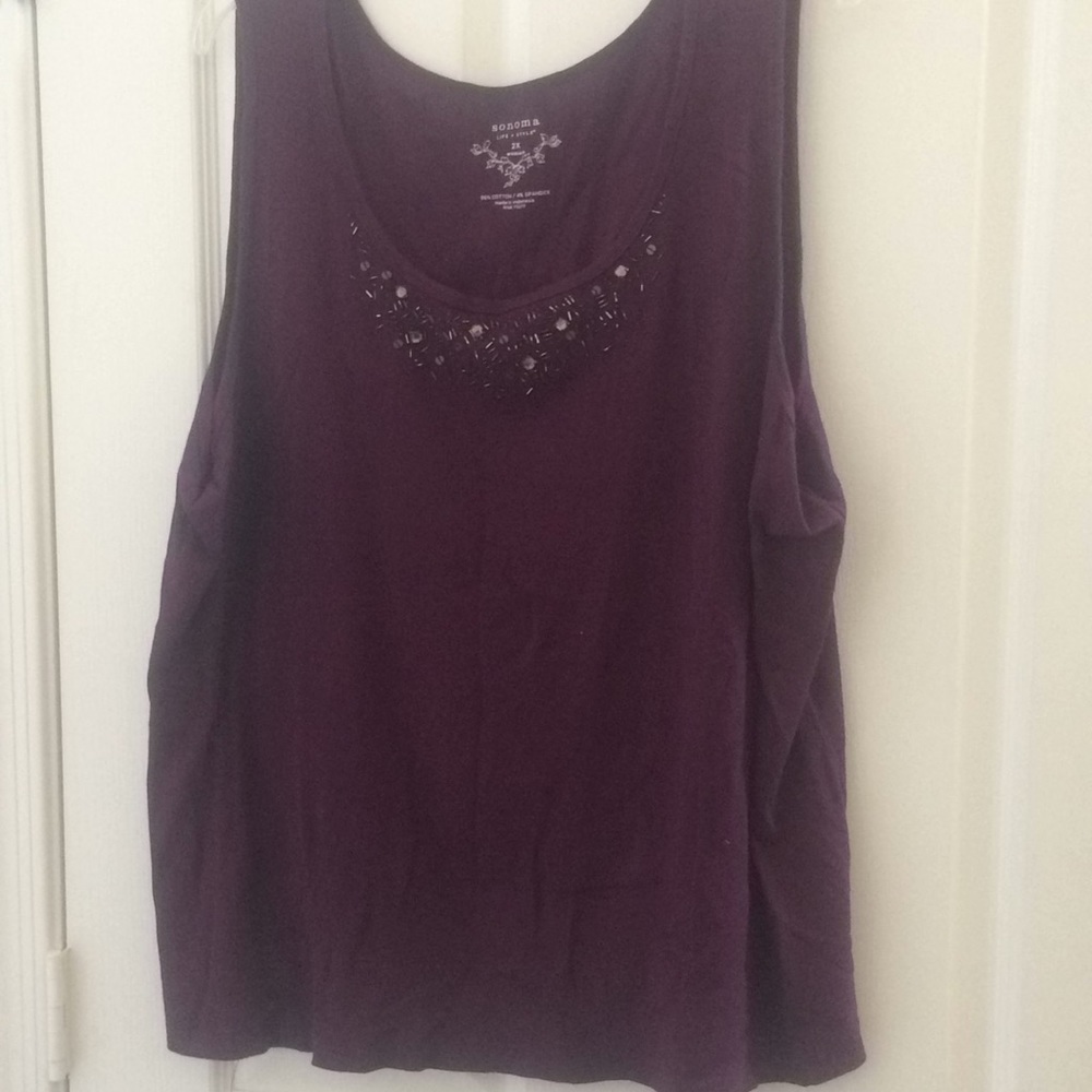 FINAL MARKDOWN Decorative Sonoma tank top 2x